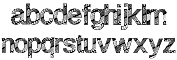 DiscoFresca Font LOWERCASE