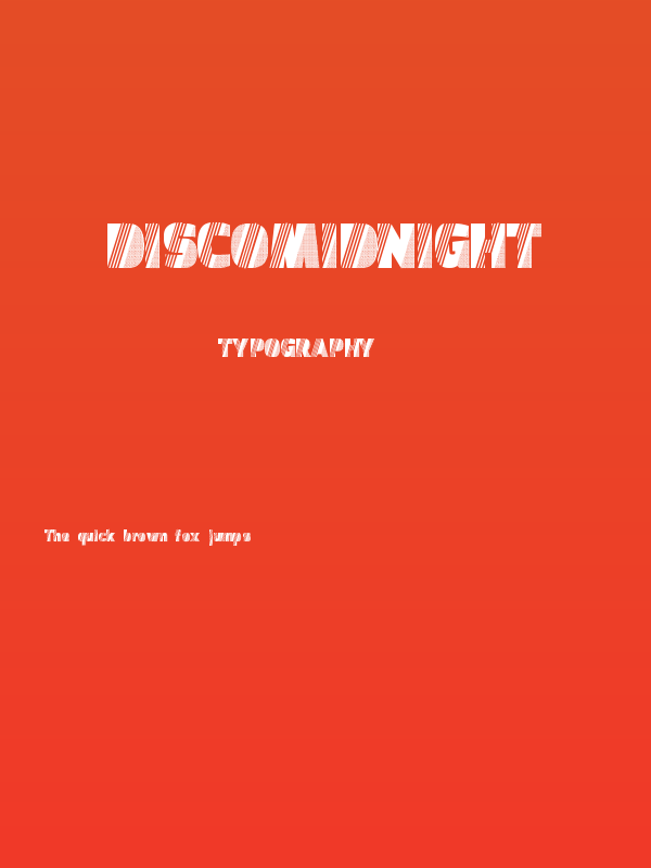 DiscoMidnight Poster