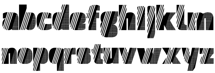 DiscoMidnight Font LOWERCASE