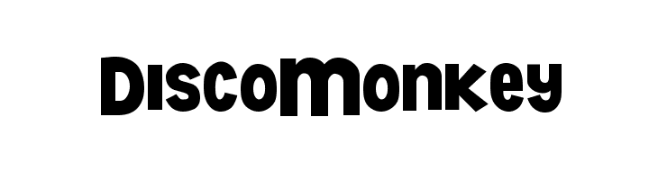DiscoMonkey  免费字体下载