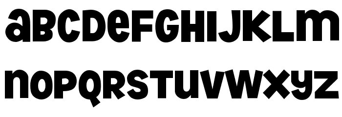 DiscoMonkey Font LOWERCASE
