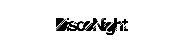 DiscoNight Font