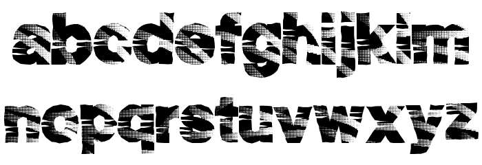 DiscoParty Font LOWERCASE