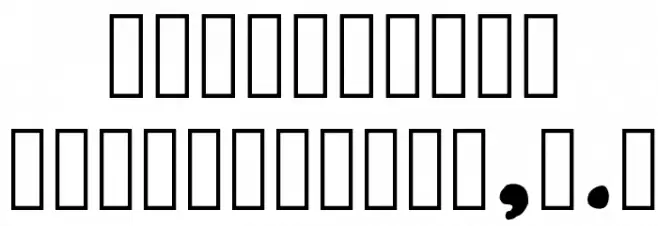 DiscoRegular Font OTHER CHARS