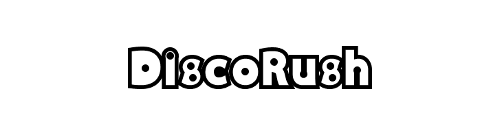 DiscoRush Font