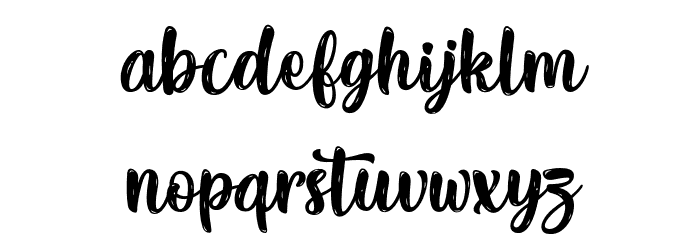 DiscoSocietyPersonalUse Font LOWERCASE