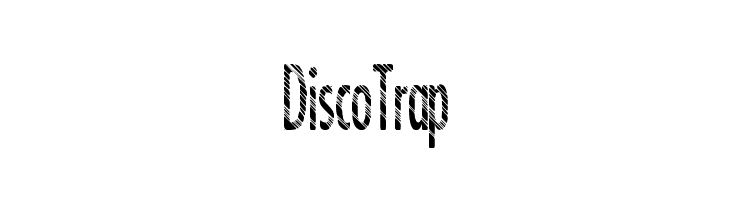 DiscoTrap  免费字体下载