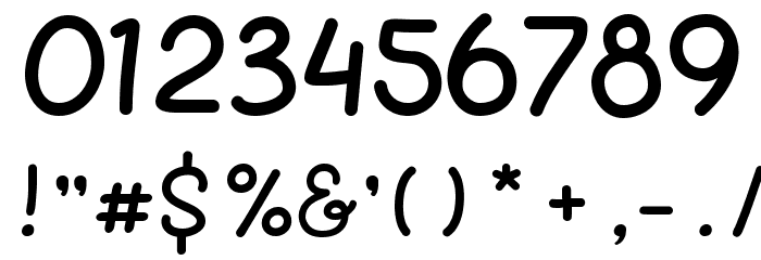 Discobaby Font OTHER CHARS