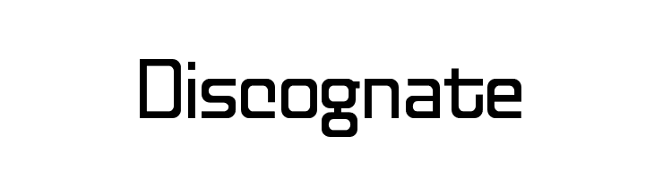 Discognate Font