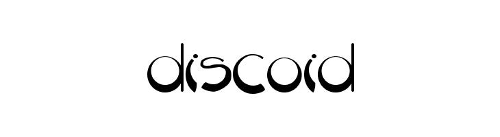 Discoid  Frei Schriftart Herunterladen
