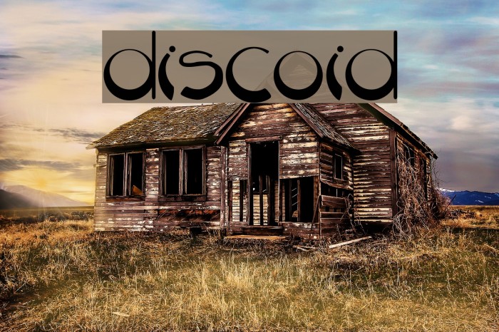 Discoid Font examples