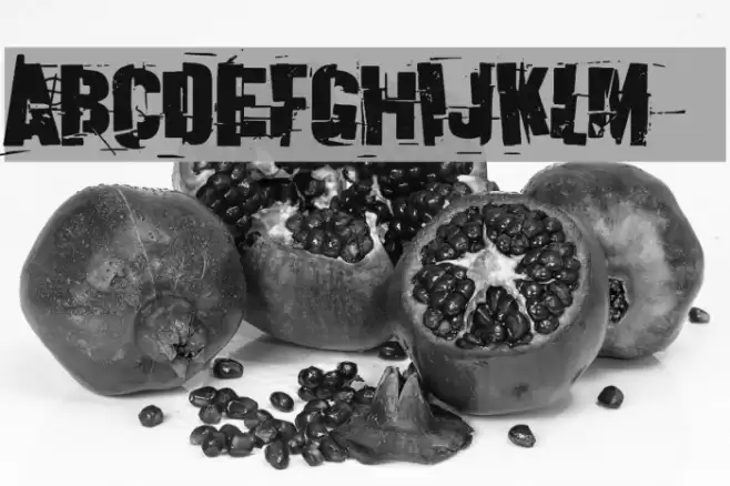 Discombobulated フォント examples