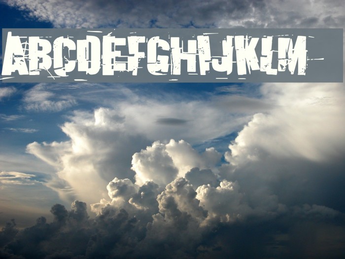 Discombobulated Font examples