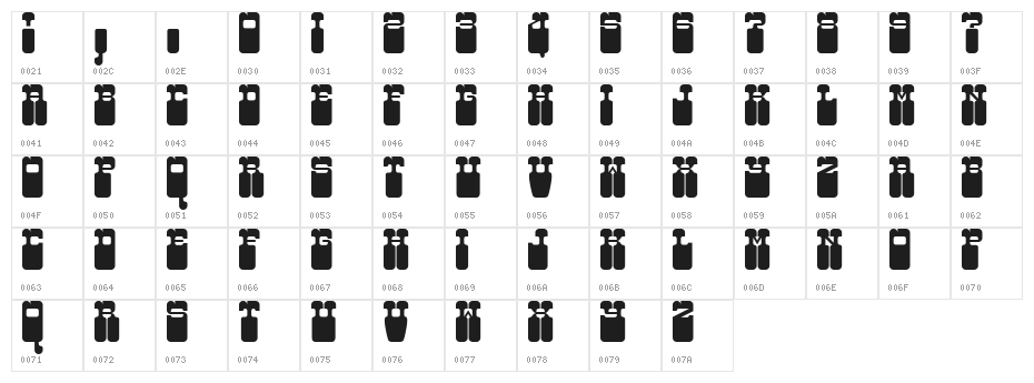 Discomobile 1972 High Character Map