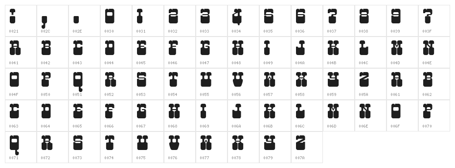 Discomobile 1972 Mid Character Map