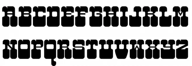 Discomobile 1972 Mid Font Litere mici