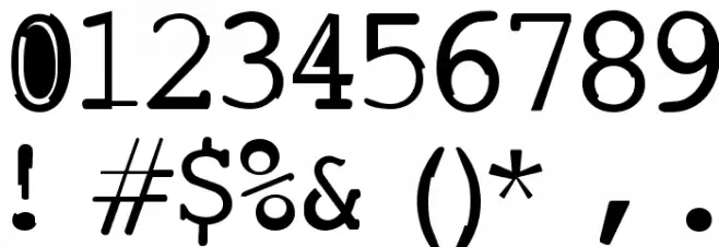 Discord Font OTHER CHARS