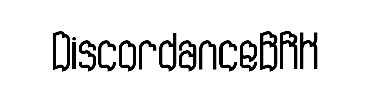 Discordance BRK Шрифта