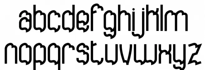 Discordance BRK Font Litere mici