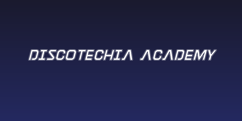 Discotechia Academy Social Header
