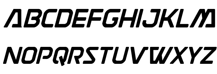 Discotechia Bold Font LOWERCASE