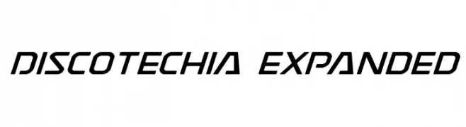 Discotechia Expanded  baixar fontes gratis