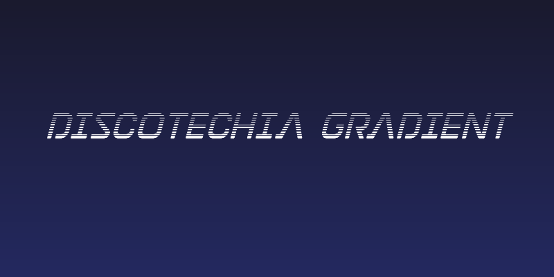 Discotechia Gradient Social Header
