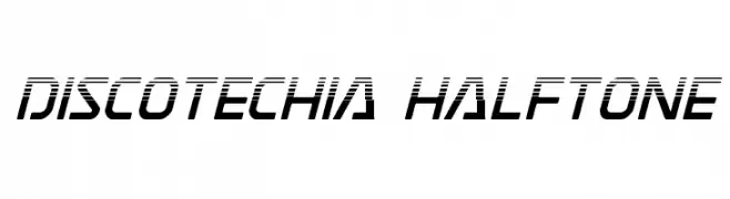 Discotechia Halftone  baixar fontes gratis