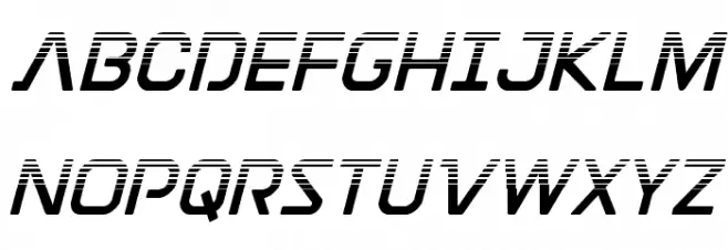 Discotechia Halftone Polices MAJUSCULES
