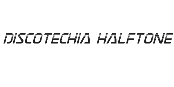 Discotechia Halftone Logo