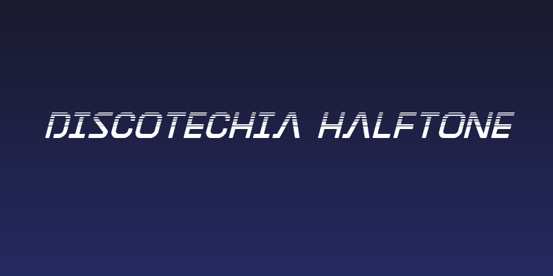 Discotechia Halftone Social Header
