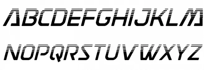 Discotechia Halftone 字体 小写