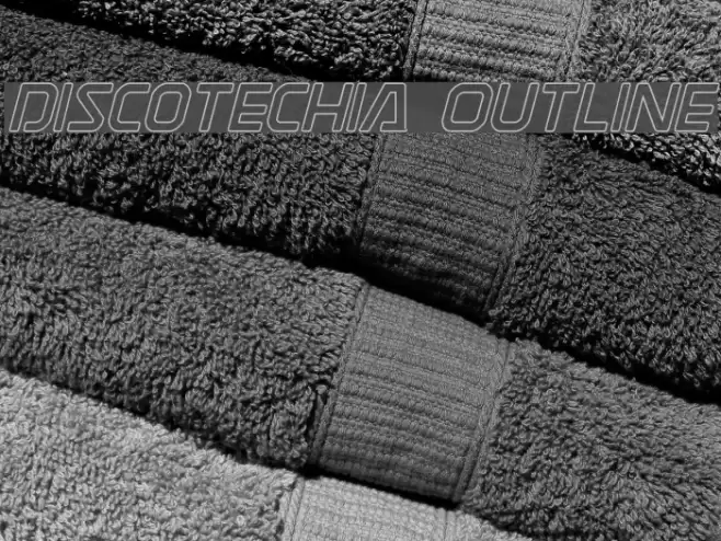 Discotechia Outline Font examples