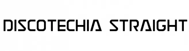 Discotechia Straight  baixar fontes gratis