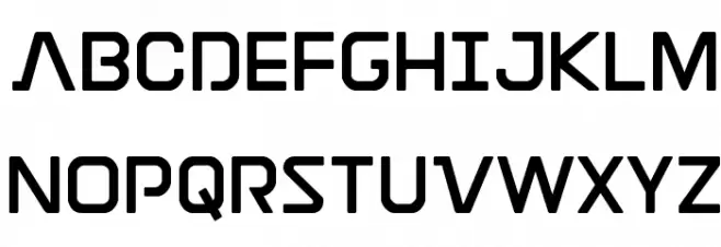 Discotechia Straight Polices MAJUSCULES