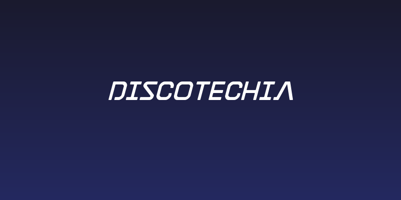 Discotechia Social Header