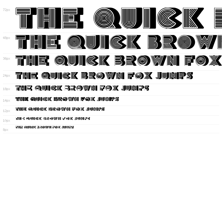 Discoteque Filled Regular Waterfall