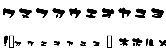 Discotic Font OTHER CHARS