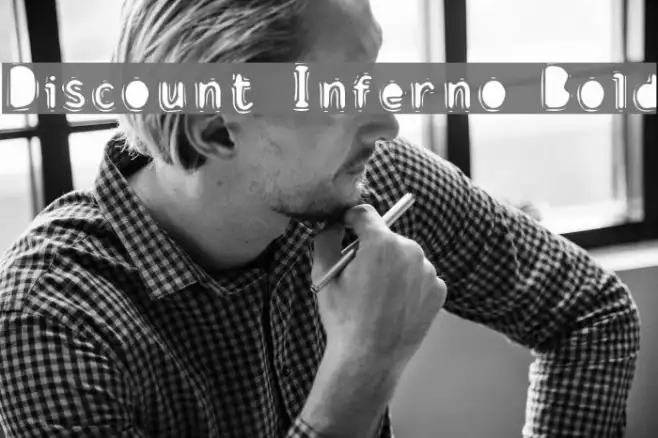 Discount Inferno Bold Example 3