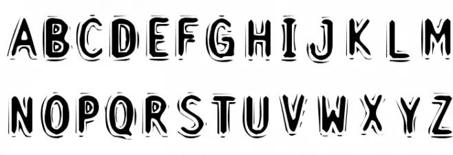 Discount Inferno Schriftart Groß