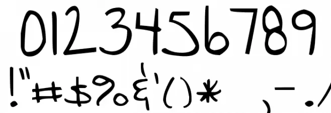 Discover Beauty Font OTHER CHARS