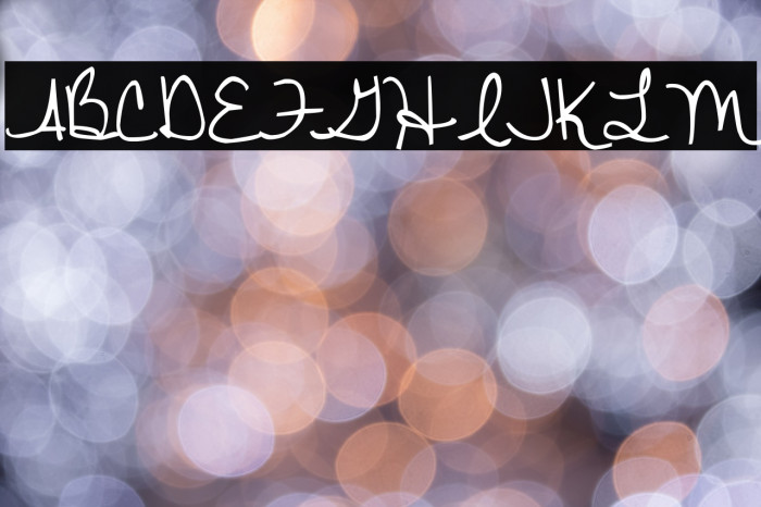 Discover Beauty Font examples