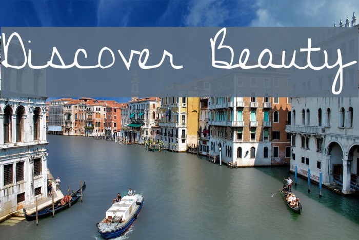 Discover Beauty Example 1