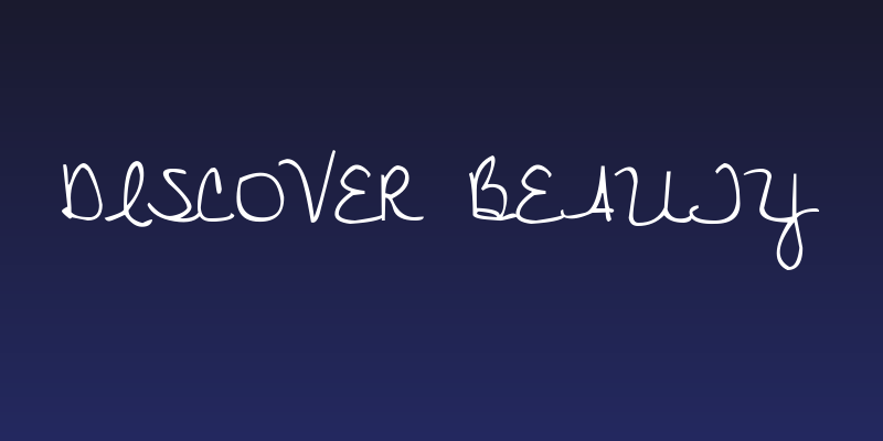 Discover Beauty Social Header