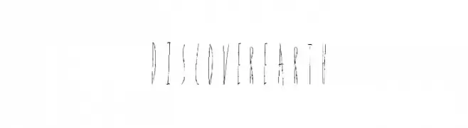 DiscoverEarth  フリーフォントのダウンロード
