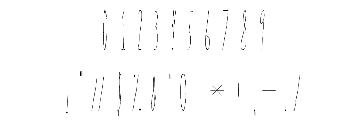 DiscoverEarth Font OTHER CHARS