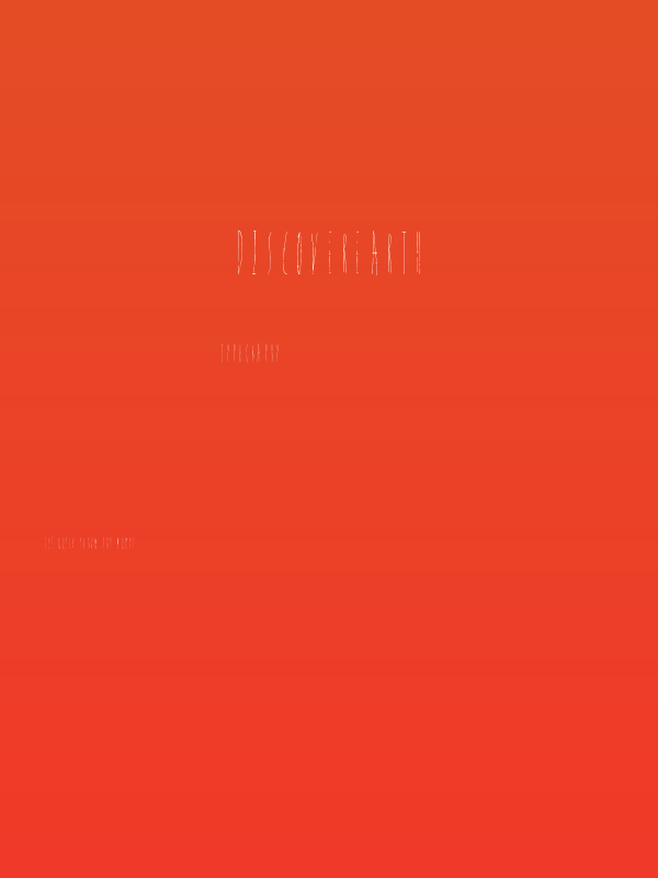 DiscoverEarth Poster