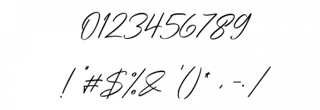 Discreates Font OTHER CHARS