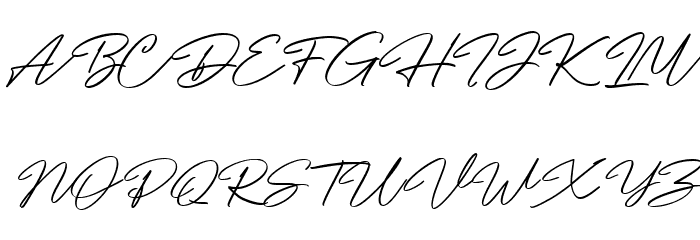Discreates Font UPPERCASE