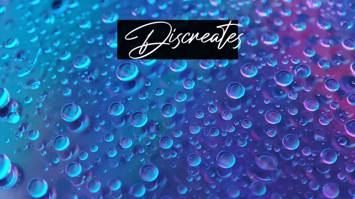 Discreates Example 1